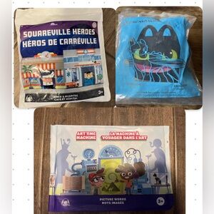3pc Collectable Toys - Brand New